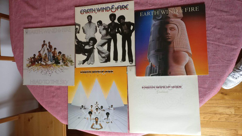Earth, Wind & Fire records (vinyls)