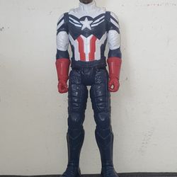 Marvel Titan Hero Falcon / Winter Soldier 12 Figure Captain America Sam Wilson 