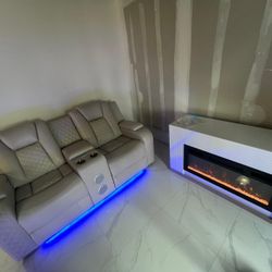 Juego De Sofa Y Loveseat En Venta 