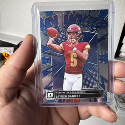 Jayden Daniels, Drake Maye, Joe Burrow Nfl Select Optic Trading Cards 