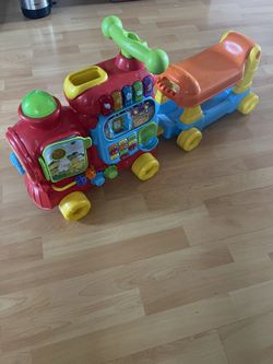 Vtech Kids Train Alphabet Sit And Stand