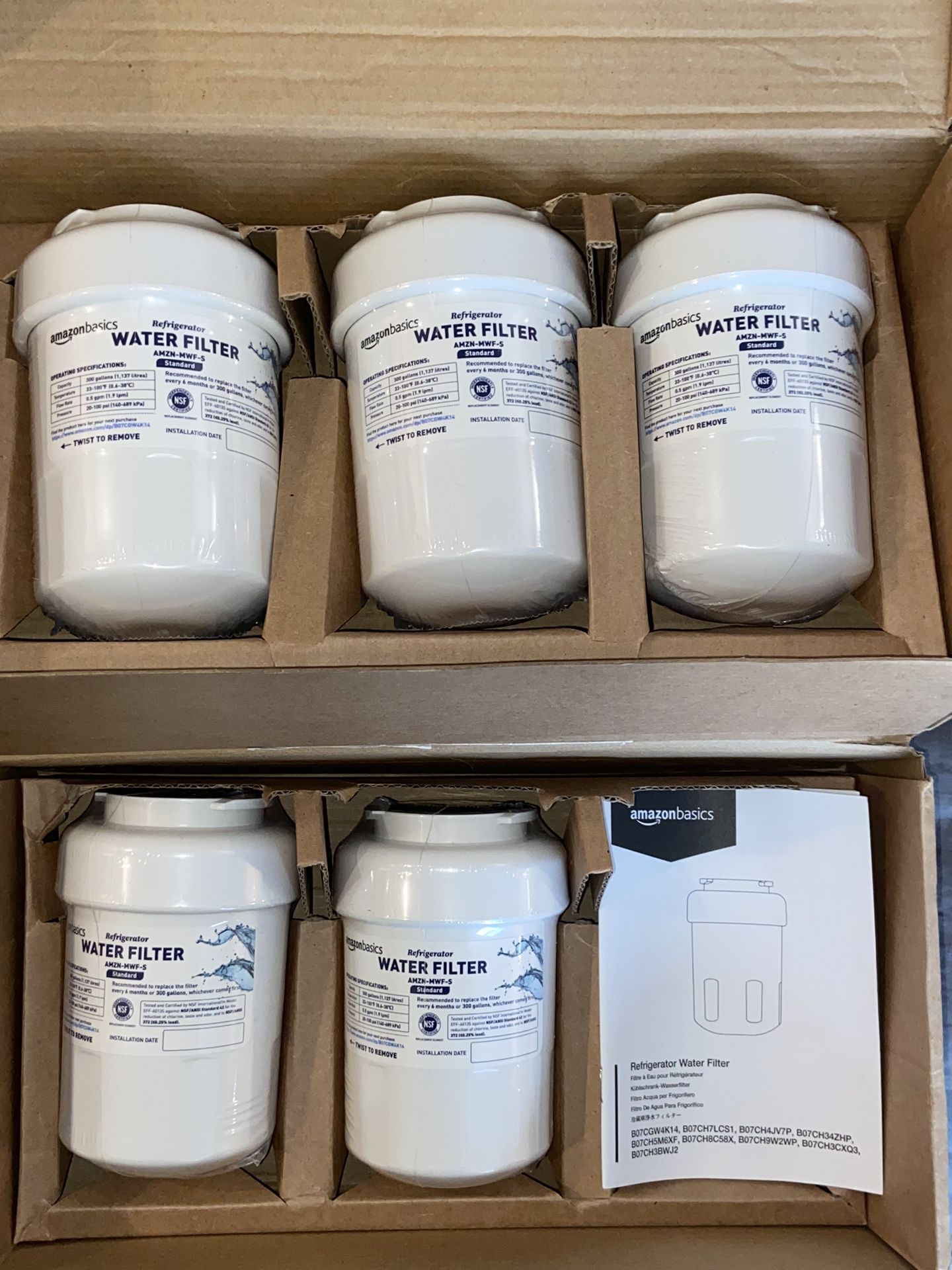 AmazonBasics Water Filters
