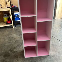 Pink Book Shelve