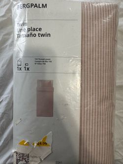 Ikea duvet pink