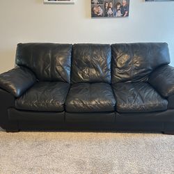 Leather Couch 