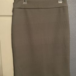 Olive Green Skirt 