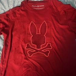 Psycho bunny red T-shirt