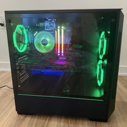 CyberPowerPC Gaming Setup – RTX 2080 Ti XC Ultra / Ryzen 7 / 32GB RAM / Dual Monitors