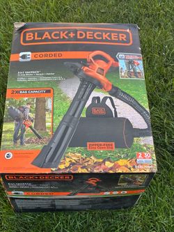 Black+Decker Corded leaf blower