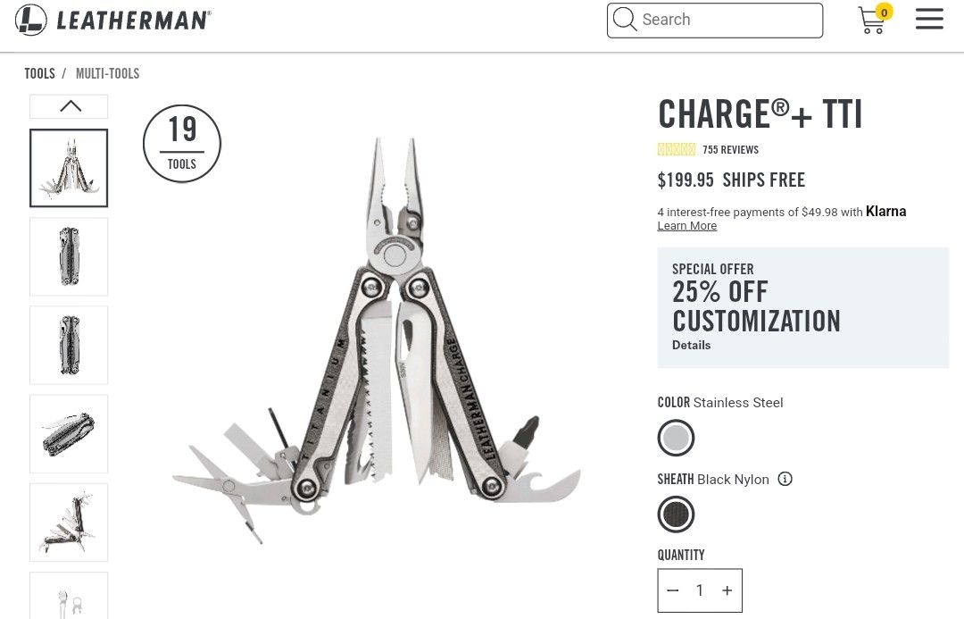 Leatherman Charge TTI