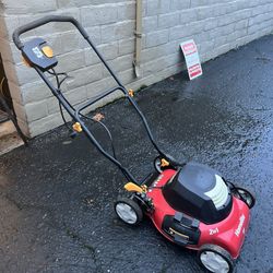 Homelite electric mower hotsell