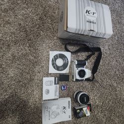 Pentax Camera With Charger