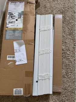 New Lotus & Windoware 2” Cordless Faux Wood Blind – 31” × 72”