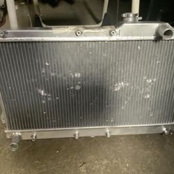  90-98 Mazda Miata MX-5 MT 2-Row Full Aluminum Radiator  Radiador de aluminio completo de 2 filas