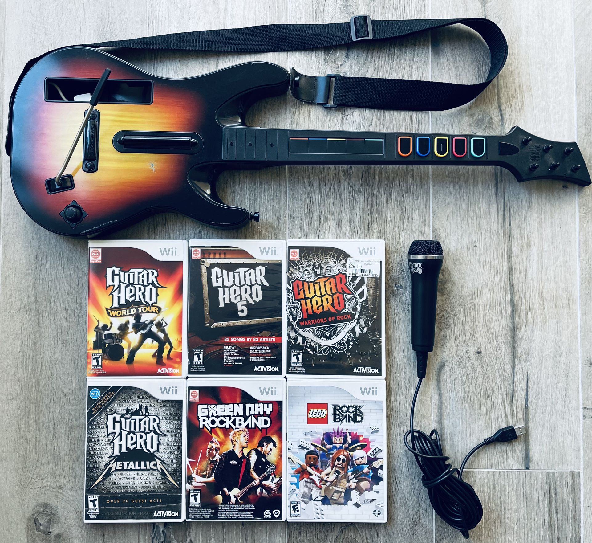 Guitar Hero & Rock Band Games & Accessories for Nintendo Wii Sale in Laguna Hills, CA - OfferUp