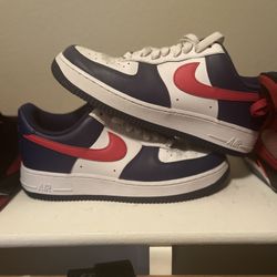 Red Blue And White Air Force One
