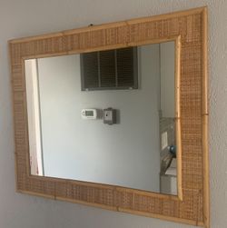 Heavy Bamboo Mirror