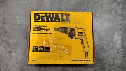 NEW DEWALT DW(contact info removed) RPM HIGH-SPEED VARIABLE SPEED REVERSIBLE DRYWALL SCREWGUN