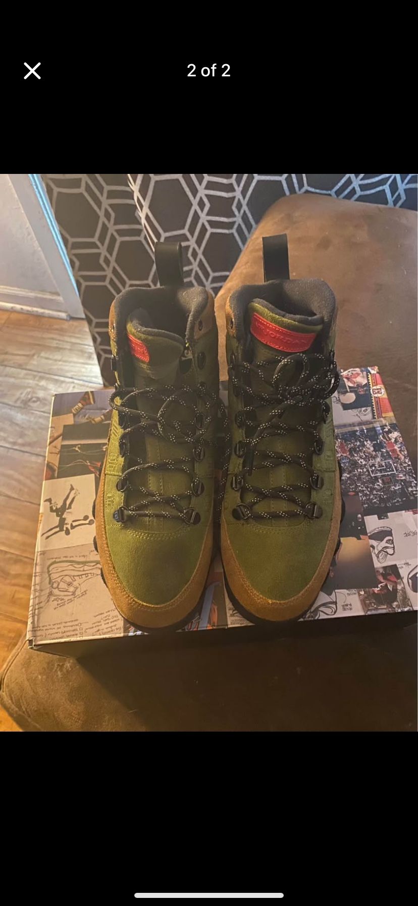 Beef And Broccoli Retro 9 Boot Size 8.5