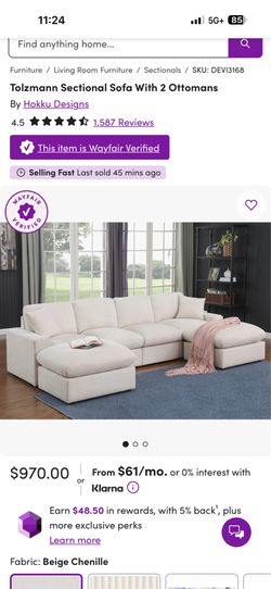 Sectional couch