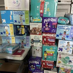 Diapers All Sizes 