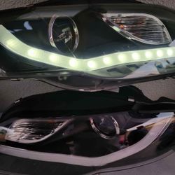 06-08 Audi A4 LED Projector Headlights Luces Calaveras Micas Faros Focos Faroles