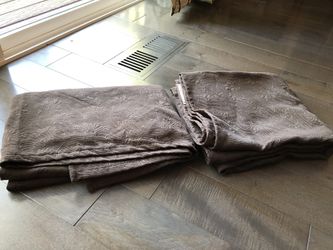 7 ft x 8 ft 2 in curtain panels - 2 of them