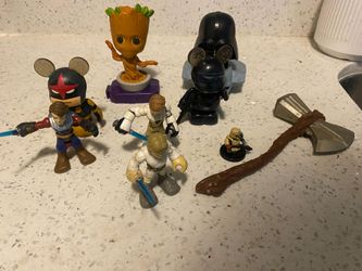 Mixed Lot of Collectible Figures and Toys