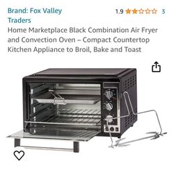 Combination Air Fryer/convection Oven