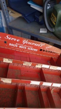 Vintage Hardware Display