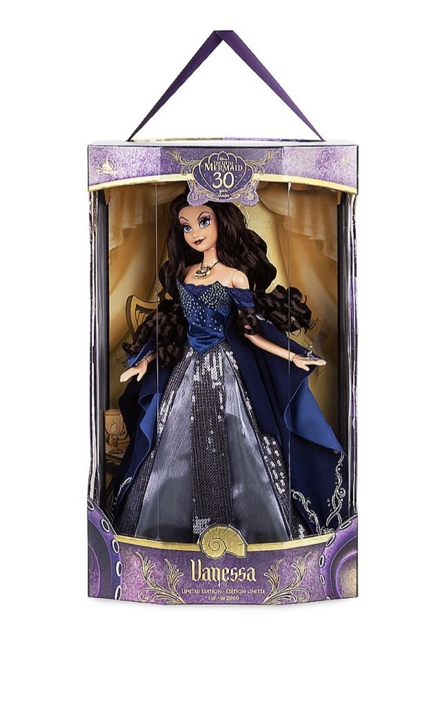 Vanessa Disney Limited Edition Doll / The Little Mermaid / Disney Vanessa Villain Ursula / Disney Collection / Disney Collectibles / Little Mermaid /