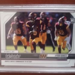 2024 PANINI INSTANT JAYDEN DANIELS #70   PSA 7   SLAB