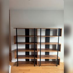 Crate & Barrel Austin Room Divider Bookshelf - Good - New York, NY