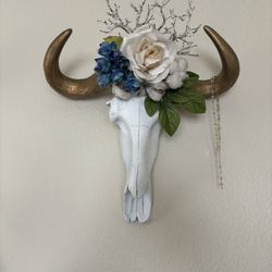 White Animal Skull Head
