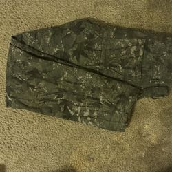 Straight Cargo Camo Pants 
