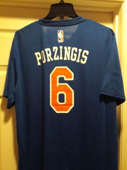 Kristaps Porzingis #6 short sleeve jersey