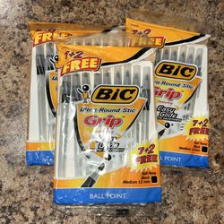 Black Pens Bundle 3 Packs
