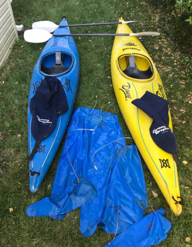 Two Classic Whitewater Kayaks for Sale in Wallington, NJ OfferUp