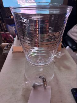 Beverage dispenser hard plastic
