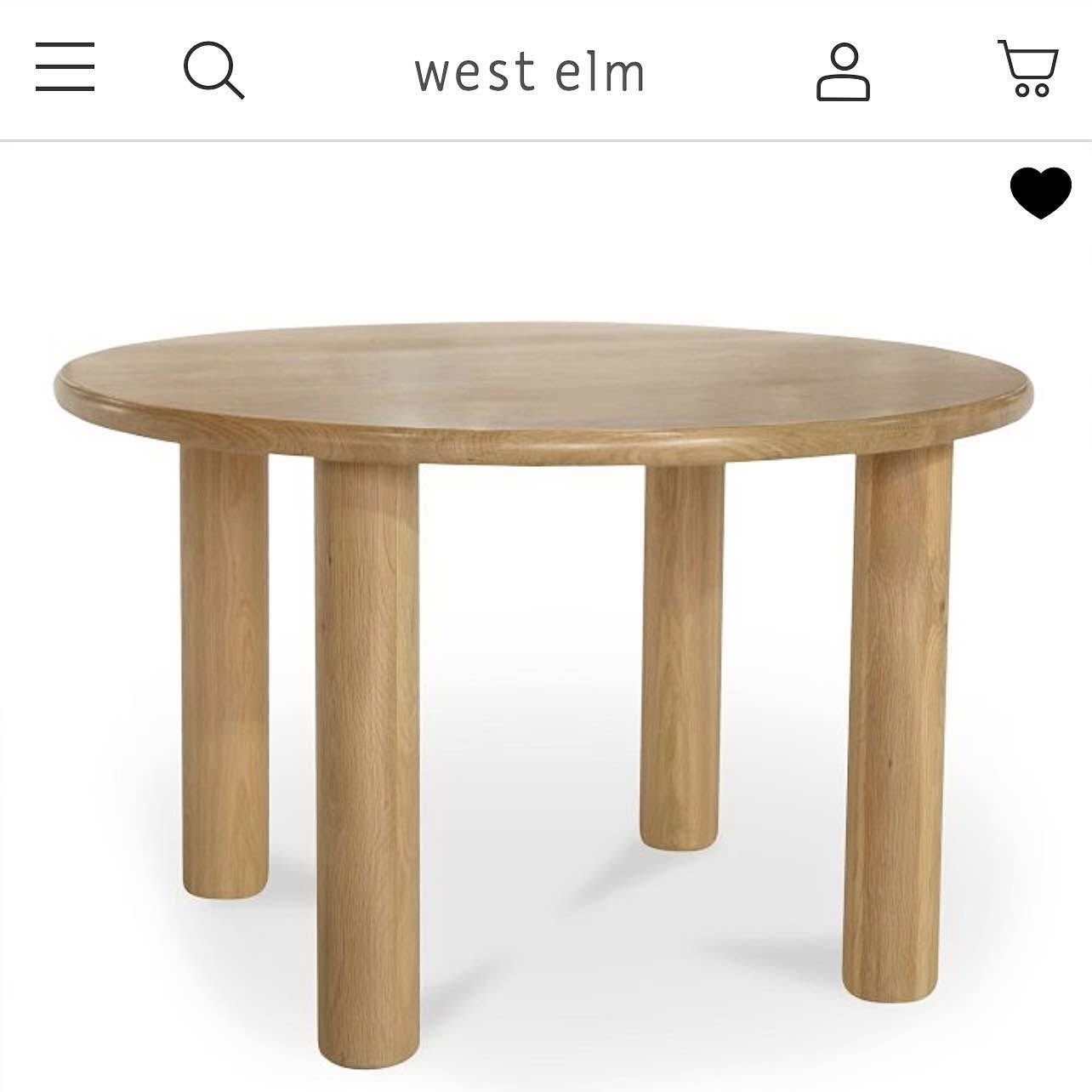 Free Delivery NEW IN-BOX West Elm Dining Table in Solid Oak FSC® Certified Wood Scratch+Stain Resistant (Retail $1,850)
