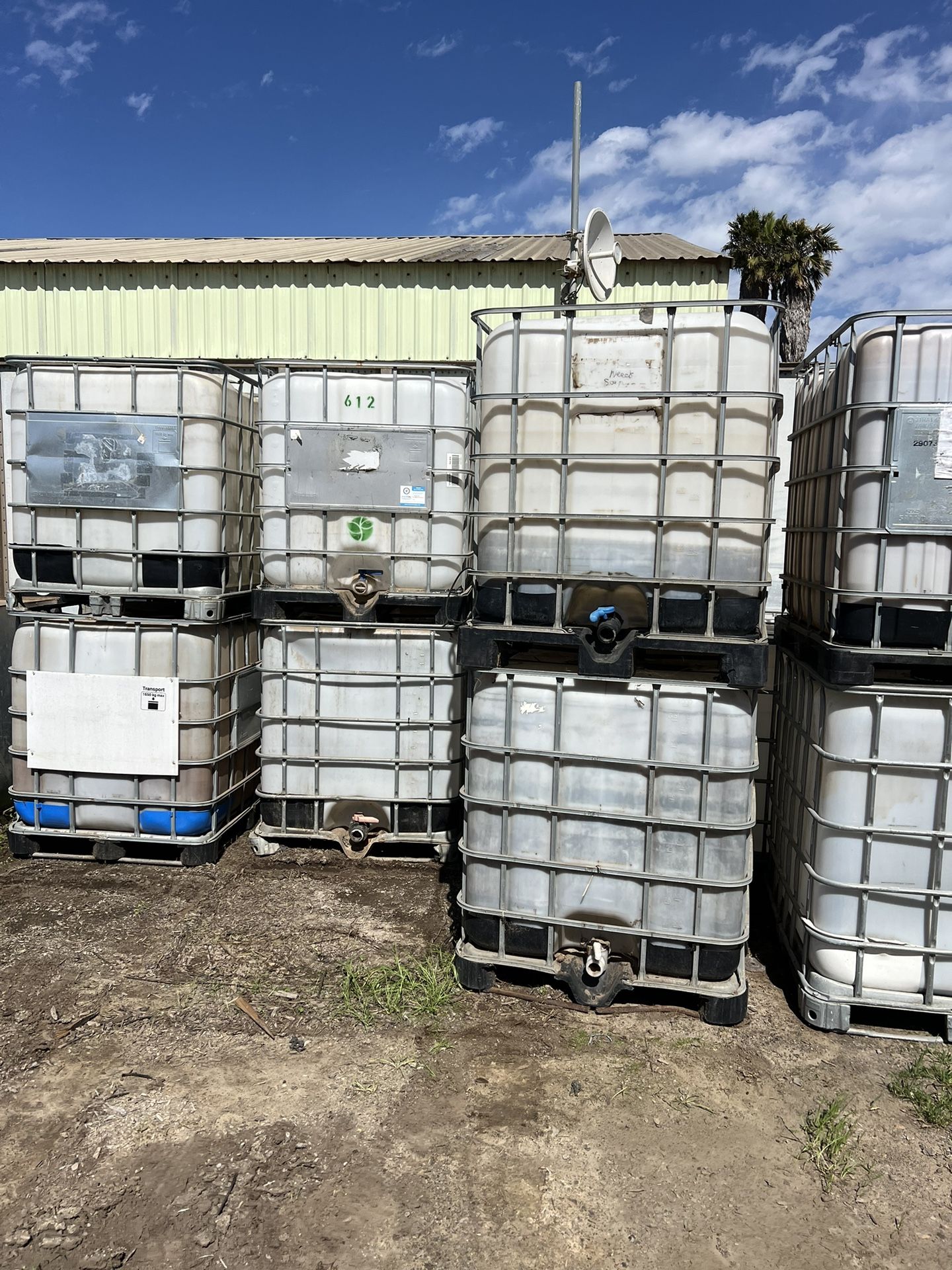 250 Gallon IBC Totes