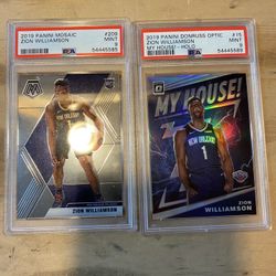 Zion Williamson Psa 9 Lot 