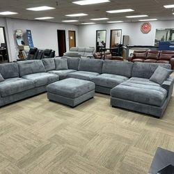 Oversized Fabric Livingroom Sectional Couches Sofa Furniture 🛋 
