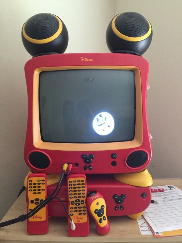 Mickey Mouse Tv With The Dvd Player For Sale In Hayward Ca Offerup