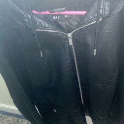 Black Leather Jacket, 2 X