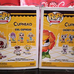 Cuphead Funko Pop Vinyl Figures