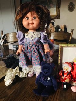 Vintage Dolls an Stuff Animals All for