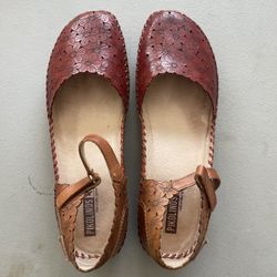 Pikolinos Womens Mary Jane Closed Toe Flat Comfort Shoes Size 40