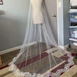 Handmade Long Veil