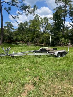 Aluminum boat trailer 17-21 foot for trade